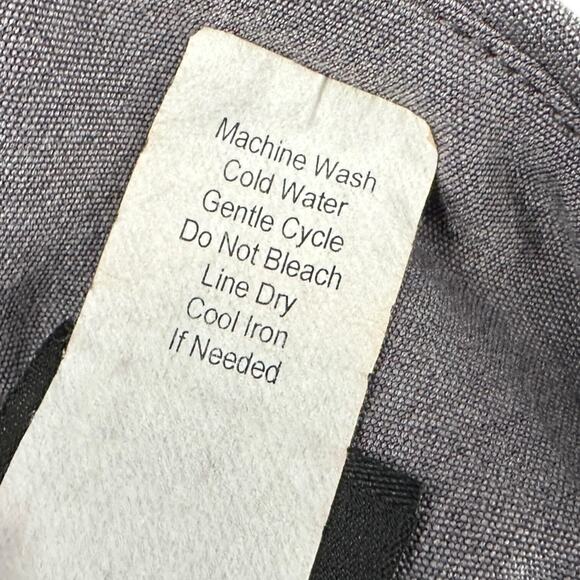 SALON STUDIO Gray Straight Leg Full Length Side Pockets Classic Trousers Size 20 - Picture 4 of 7